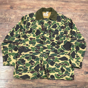 Giacca Duck Camo in cotone Impermeabile