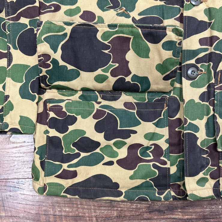 Giacca Duck Camo in cotone Impermeabile